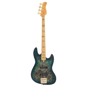 Sire Marcus Miller V10 Swamp Ash 4 Transparant Green Satin