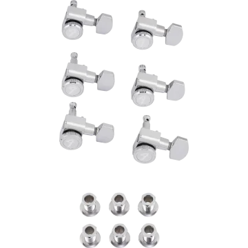 Fender Locking Tuners Stratocaster / Telecaster, Chrome