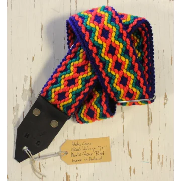 Holy Cow Straps 70's Multi Colour Red 