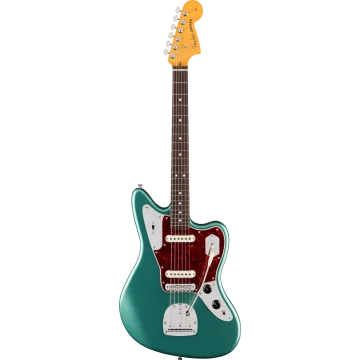 Fender American Professional Classic Jaguar, Faded Sherwood Green Metallic RW