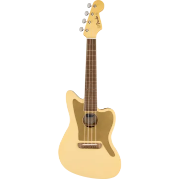 Fender FSR Fullerton Jazzmaster Ukulele, Vintage White