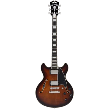 D'angelico Premier Mini DC Brown Burst