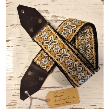 Holy Cow Straps Cross Flower Sandy