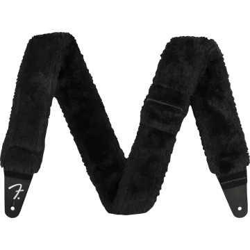 Fender Poodle Plush Strap, Black