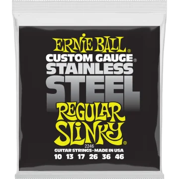 Ernie Ball Stainless Steel Regular Slinky 2246