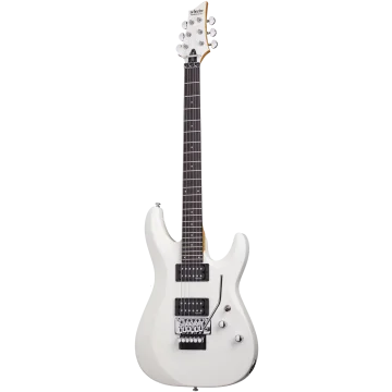 Schecter C-6 Deluxe FR, Satin White