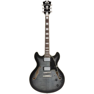 D'angelico Premier DC Charcoal Burst