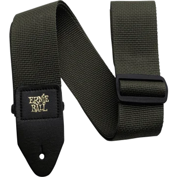 Ernie Ball Polypro Strap 4048 Olive Green