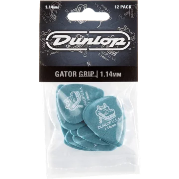 Dunlop 417P114 Gator Grip Plectrum 1.14mm 12-Pack