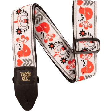 Ernie Ball Jacquard Redbird Winter 4689
