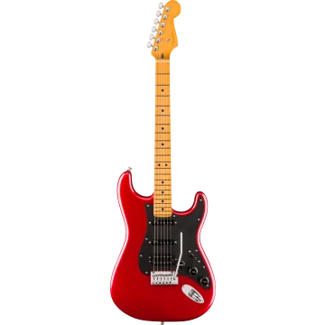 Fender American Ultra II Stratocaster HSS, Sinister Red MN