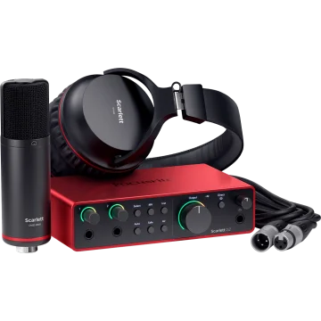 Focusrite Scarlett 2i2 4th Gen Studio Bundel