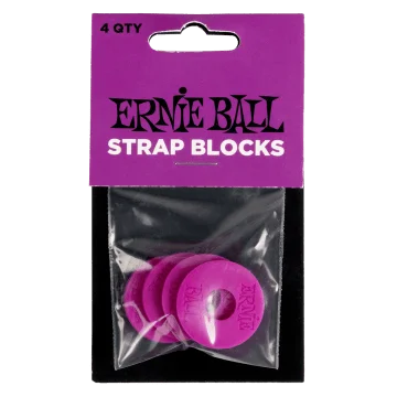 Ernie Ball Strap blocks violet 5618
