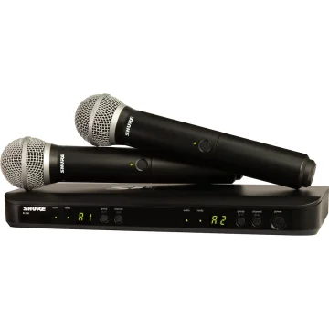Shure BLX288 - PG58 (K14, 614-638 MHz)