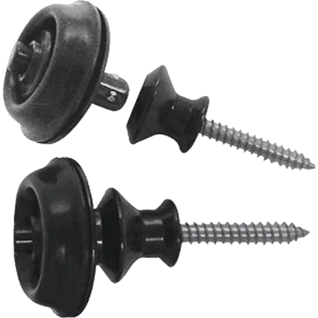 Dunlop SLS1033B Straplok Dual Design Zwart