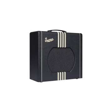 Supro Delta King 12 Black & Cream