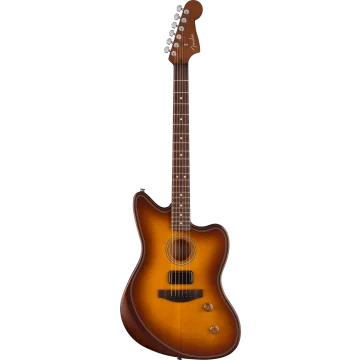 Fender Acoustasonic Standard Jazzmaster, Honey Burst RW