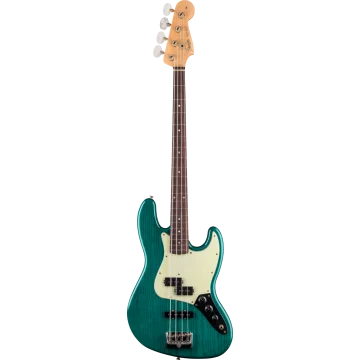 Fender Custom Shop LTD Jazz Bass Special Journeyman Relic, Teal Green Transparent RW