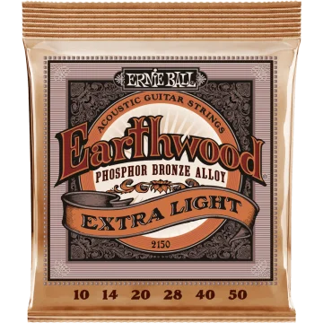 Ernie Ball Earthwood Acoustic Phosphor Bronze Extra Light 2150