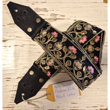 Holy Cow Straps Custom Elite Black Lotus