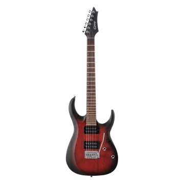 Cort X-100 Open Pore Black Cherry Burst