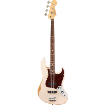 Fender Flea Jazz Bass, Road Worn Shell Pink RW
