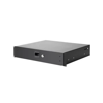 Adam Hall Rack Drawer 2 U Aluminium