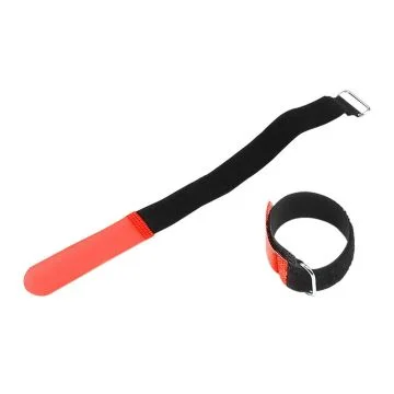 Adam Hall VR 2030 RED kabelbinder rood, p/stuk