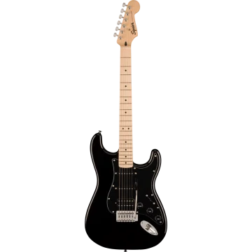 Squier Sonic Stratocaster HSS, Black MN