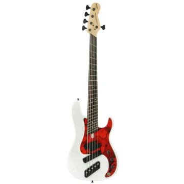 Dingwall SP1 5-String Ducati Pearl White Matte