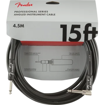 Fender Instrumentkabel Professional Series, Jack-Jack Haaks, 4.5m