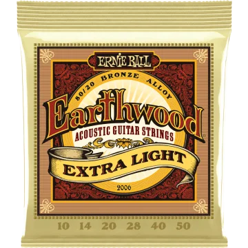 Ernie Ball Earthwood Acoustic 80/20 Extra Light 2006