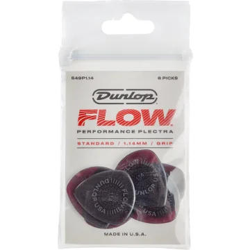 Dunlop Flow 1.14 Plectrum 6-Pack 