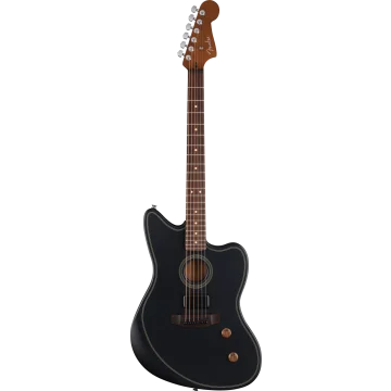 Fender Acoustasonic Standard Jazzmaster, Black RW