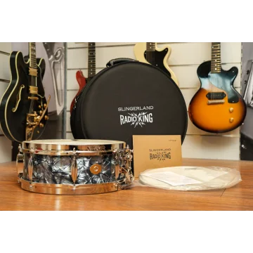 Slingerland Radio King 14x05" Black Diamond Pearl Wrap Limited Edition