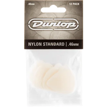 Dunlop Nylon Standard .46 Plectrum 12-Pack 