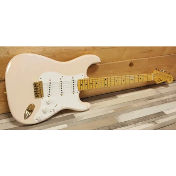 Fender Custom Shop LTD 70th Anniversary 1954 Hardtail Stratocaster DLX Closet Classic, Super/Super Faded Aged Shell Pink