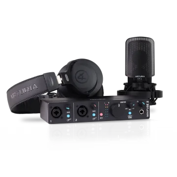 Arturia MiniFuse Recording Pack Black