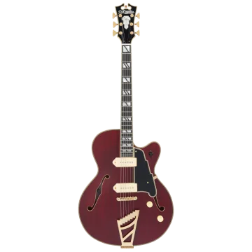 D'angelico Deluxe 59 Satin Trans Wine