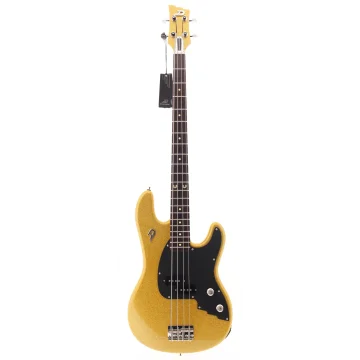 Duesenberg Alliance Chris Chaney Bass, Gold Sparkle