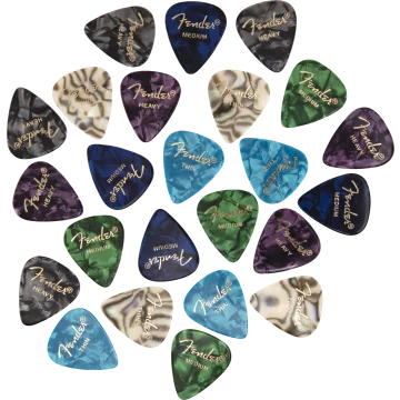 Fender 351 Shape Premium Picks -24 Pack