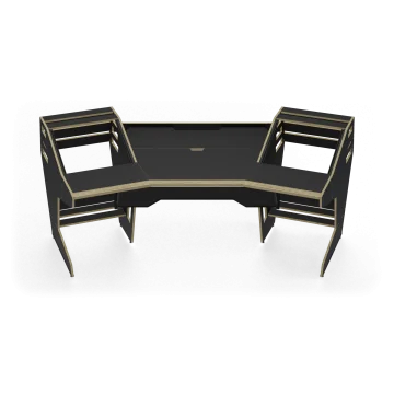 Sessiondesk GUSTAV 2.0 Matt Black + KEY medium