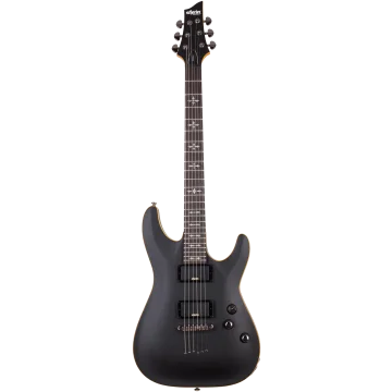 Schecter Demon-6 , Aged Black Satin