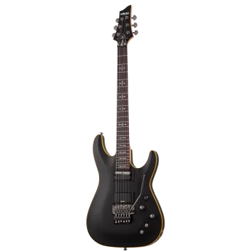 Schecter Demon-6 FR S, Black Satin