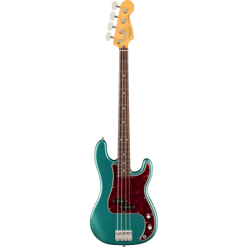 Fender American Professional Classic Precision Bass, Faded Sherwood Green Metallic RW