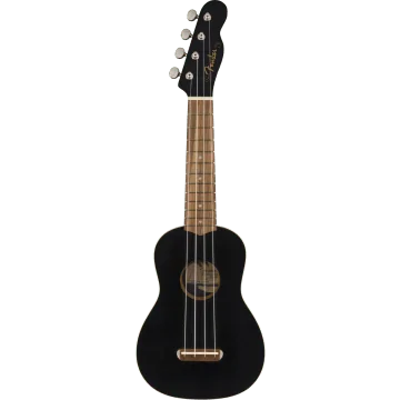 Fender Venice Soprano Ukulele Black