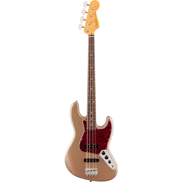 Fender American Professional Classic Jazz Bass, Faded Firemist Gold RW