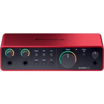 Focusrite Scarlett 2i2 4th Gen
