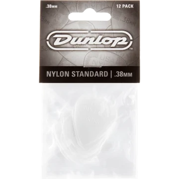 Dunlop Nylon Standard .38 Plectrum 12-Pack 