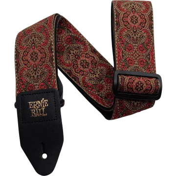 Ernie Ball Jacquard Crimson Paisley 4162